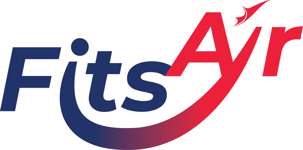 FitsAir - Scheduled International Passenger and Cargo Airline Sri Lanka Logo